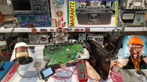 MARANTZ . Ремонт АМ тракта . Нет искры ! Часть №5 . Нужна помощь знатоков !