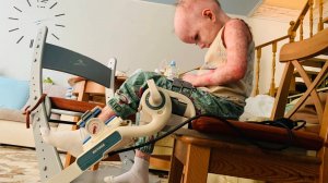 РАЗГИБАЕМ НОГИ  специальным тренажером | Милый дом | Забираю Микки | Влог из Анапы