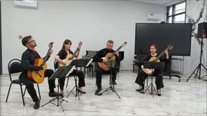 ТАНЕЦ - Александр ВИНИЦКИЙ. Гитарный джазовый квартет "КВАДРАТ".