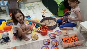 Кружок "Подготовка к школе" - считаем морковки!