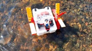 Fischertechnik пароход2