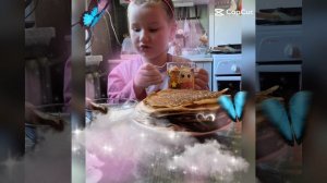 дети,готовимдома, завтрак, блины, утренняярутина