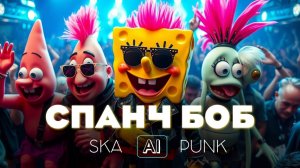 Спанч боб AI кавер версия ska-punk