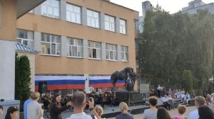 Военный оркестр — «Небо славян». Живое исполнение, Летние вечера духовой музыки, Самара.