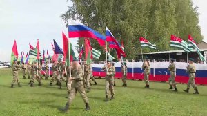 Завершилась международная смена в лагере «Хочу стать десантником»