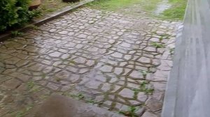 сильный дождь