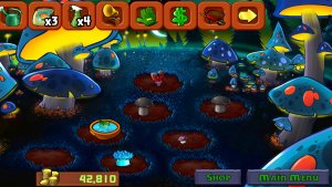 Как разбудить спящие растения в саду в игре Растения против Зомби Фри. Plants vs. Zombies FREE.