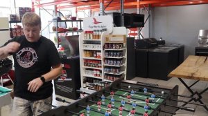 Настольный футбол Mini Football Compact 55 | Обзор, распаковка и тест-драйв!