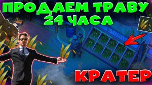 ПРОДАЕМ ТРАВУ В КРАТЕРЕ 24 ЧАСА! СКОЛЬКО МОЖНО ЗАРАБОТАТЬ КОРЕШЕК? Last Day On Earth:Survival КРАТЕР