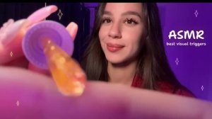ASMR ✨ Самые покалывающие ЗРИТЕЛЬНЫЕ ТРИГГЕРЫ для сладкого сна 5🌙 (осмотр глаз, измерения, движения
