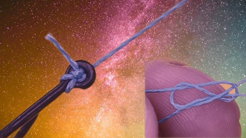 Лучший узел для крючка! Как привязать крючок к леске 🐠🐋🐟