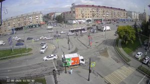 ДТП Омск 22.08.2025 11:55
