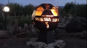 Костровой уличный очаг "Кубок Чемпионата мира по футболу в России"