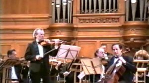 Grigory Krasko plays J.Brahms Double Concerto for Violin and Cello, Op.102 part 1