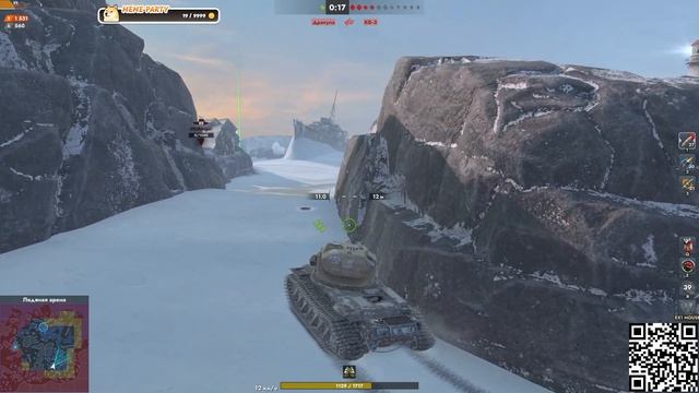 Tanks Blitz Первое место в Гладиаторском режиме на танке Уничтожитель