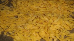 Домашняя лапша со свининой