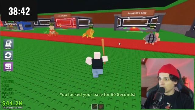 Новая серия ХОЛИ БАМ - ПРОКАЧАЛ БАЗУ ОТ 0 ДО 100М$ ЧЕЛЕНДЖ В УКРАДИ БРЕЙНРОТ