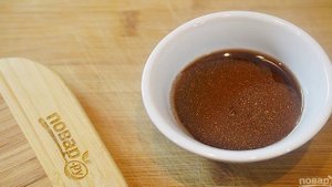 Жареный морской окунь с апельсиновым соусом