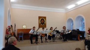 Алексей Степанов - "Переславские акварели" (исполняет квартет гитар В. Решетниковой)