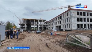 В микрорайоне Озерки продолжается строительство школы