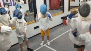 Учимся азам фехтования!