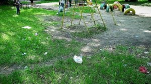 Мусорная -драма- на улице Луначарского