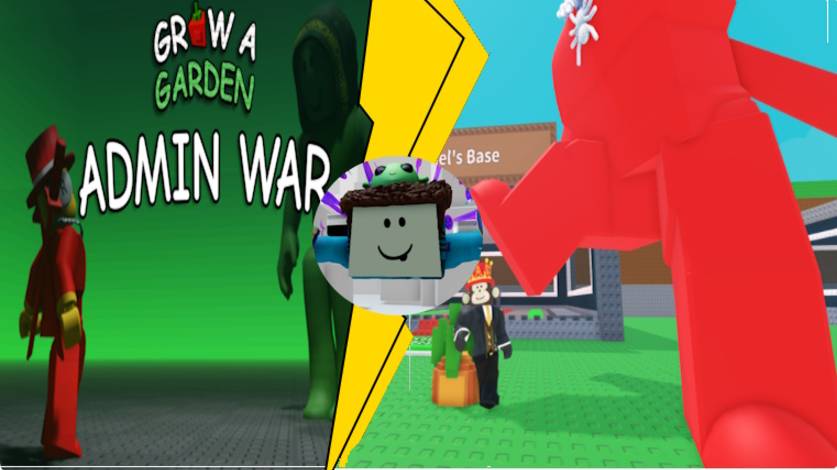 обновление в grow a garden [ админская война ]