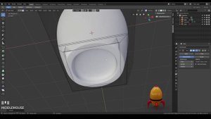 Создание ракеты в Blender (Перевод ИИ)