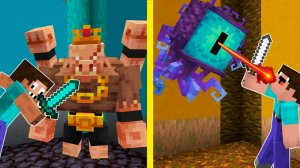 Нуб и про сражаются с новыми боссами в Майнкрафте! ! DakPlay DakPlay ДакПлей ДакПлей