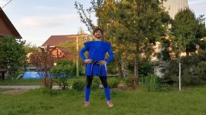 Утренняя гимнастика зарядка для детей, бодрая разминка под энергичную музыку №8