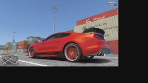 Ford Mustang RTR 450кмв час на мощном мустанге разогнался в #gta5