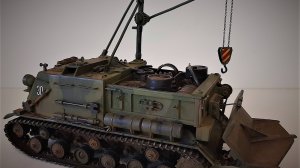 RC модель бронированного танкового тягача БТТ-1 на базе ИСУ-152