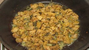 Гуляш из свинины с мукой