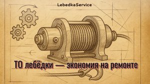 Своевременное ТО лебёдки — залог её долгой жизни 🚙⚙️