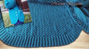Как связать плотный красивый узор спицами? Легко!