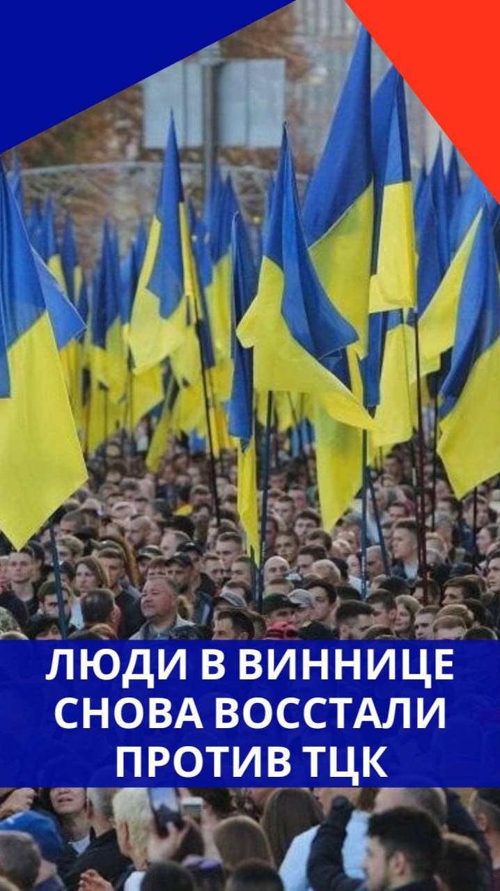 В Виннице бунт! Люди восстали против полицаев Зеленского из ТЦК. Смотрите, что там сейчас творится