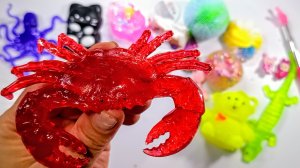 АСМР Сквиши и антистрессы 🥰 ТАБА лапки сквиши 🐾 режу СКВИШИ ✨