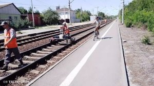 Эксклюзив! Путеобходчики с дефектоскопом!