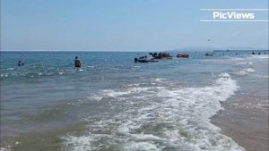 АНАПА пляж ВИТЯЗЕВО сегодня 22 августа 2025. Море и погода в Анапе сейчас. Есть ли мазут на пляжах?