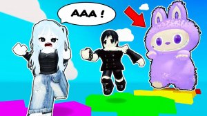 СПАСАЕМСЯ ОТ ГИГАНТА ЛАБУБУ В ОББИ РОБЛОКС ! ВЫЖИВИ ИЛИ УМРИ ФЛАСОЧКА LABUBU OBBY ROBLOX