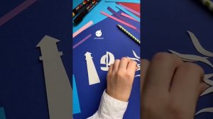 Как сделать открытку к 23 февраля | миниуроки от Lil.School