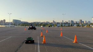 Gymkhana GP 2025/ этап 4/ попытка 1/ Юрич/ TRIUMPH STREET TRIPLE R/ 00:46:48