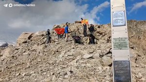 Пензенцы установили памятный знак в Приэльбрусье в честь павших воинов