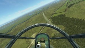 Бой  на Ла-5Ф с игроком на Bf 109-G2