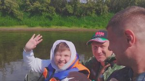 Свозили родственников из Тюмени на рыбалку, река сосьва 22.08.2025