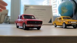 ВАЗ 2106 технопарк, vs ВАЗ 2106 от неизвестной фирмы. Про машинки.