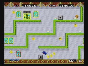 TAS, (Genesis) Flicky - ＂2 loops＂ in 28m 32.02s by Winslinator