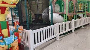 Детский заборчик для площадок в ТЦ и спортивных клубах.