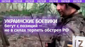 «Сил *** нет!». ВСУшники, поджав хвосты, срываются с позиций под сильным обстрелом