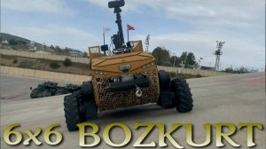 6x6 BOZKURT. Новый турецкий робот начинает испытания